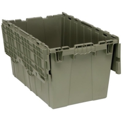 24" L x 15" W x 13-3/4" Hgt. Heavy-Duty Attached Top Container