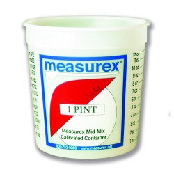 1 Pint (16 oz.) Polypropylene Measurex ® Container (Lid sold separately)