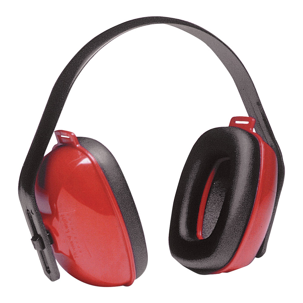 QM24+® NoiseBlocking Red Earmuffs U.S. Plastic Corp.