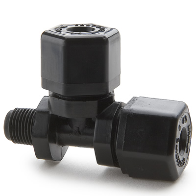 Parker Compression Male Run Tee Tube to Male NPTF Fittings