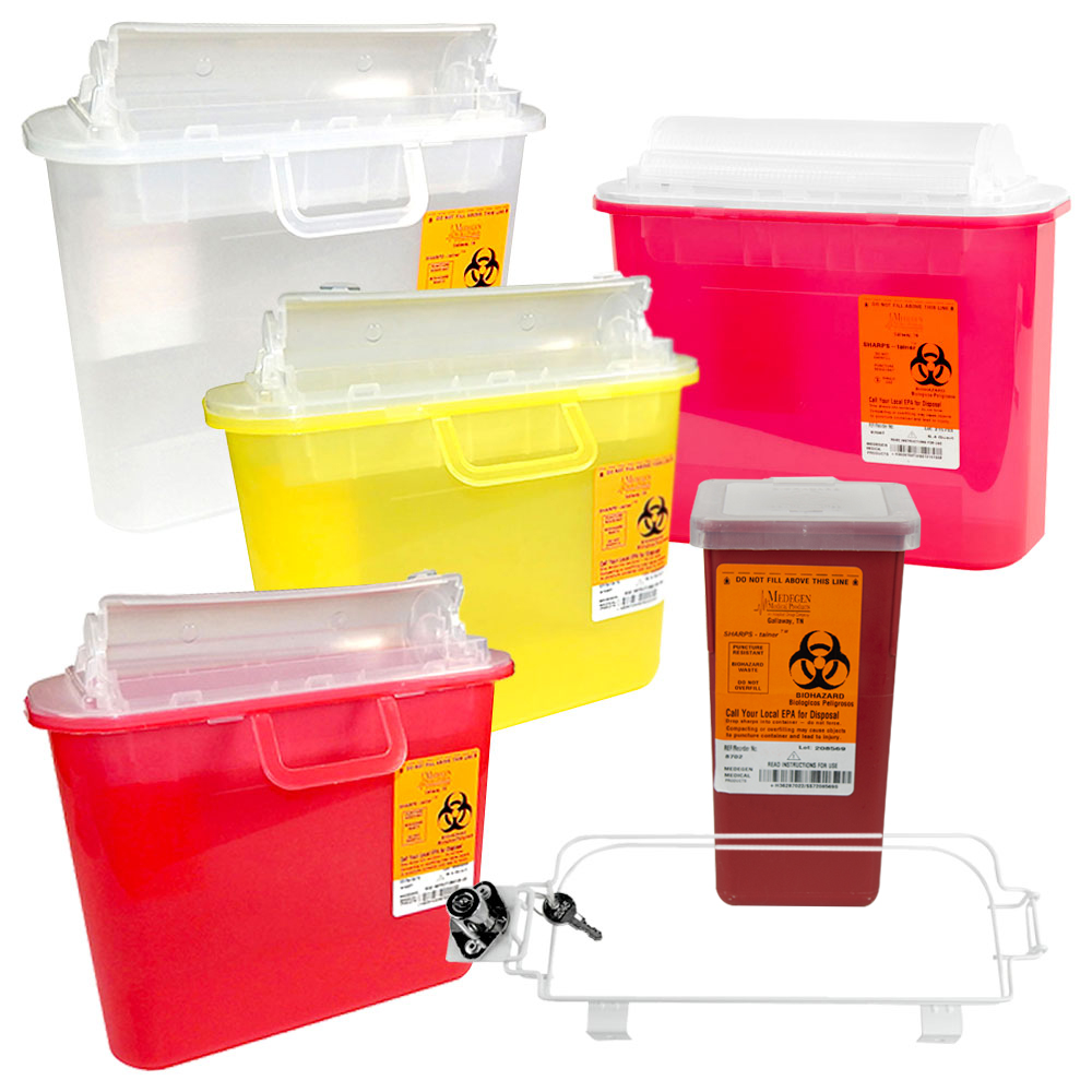 SHARPStainer™ Sharps Containers U.S. Plastic Corp.