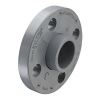 3" Schedule 80 Gray CPVC Socket Van Stone Flange with Plastic Ring