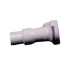 3/4" In-Line Hose Barb HFC 35 Series Polysulfone Coupling Body - Shutoff (Insert Sold Separately)