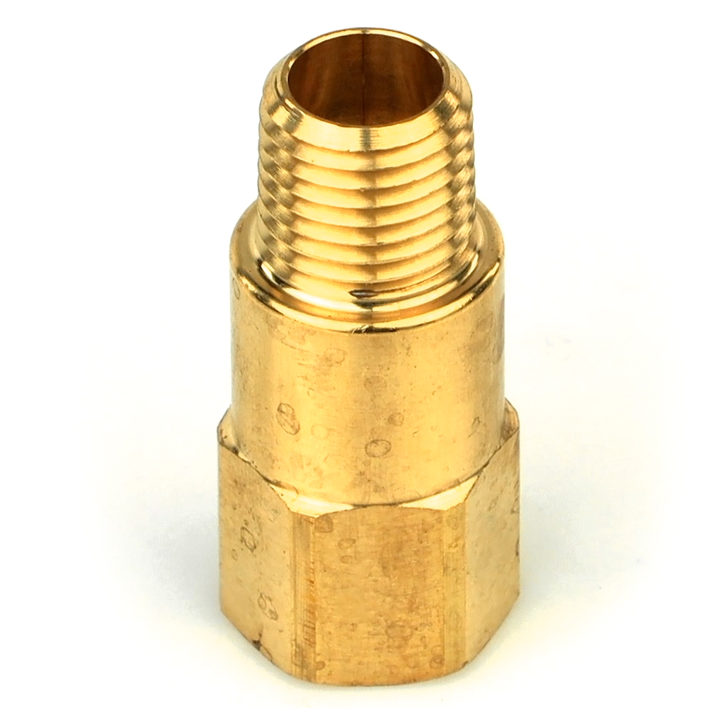 1/4" MNPT x 1/4" FNPT Series 410 Brass Check Valve with BunaN Seals