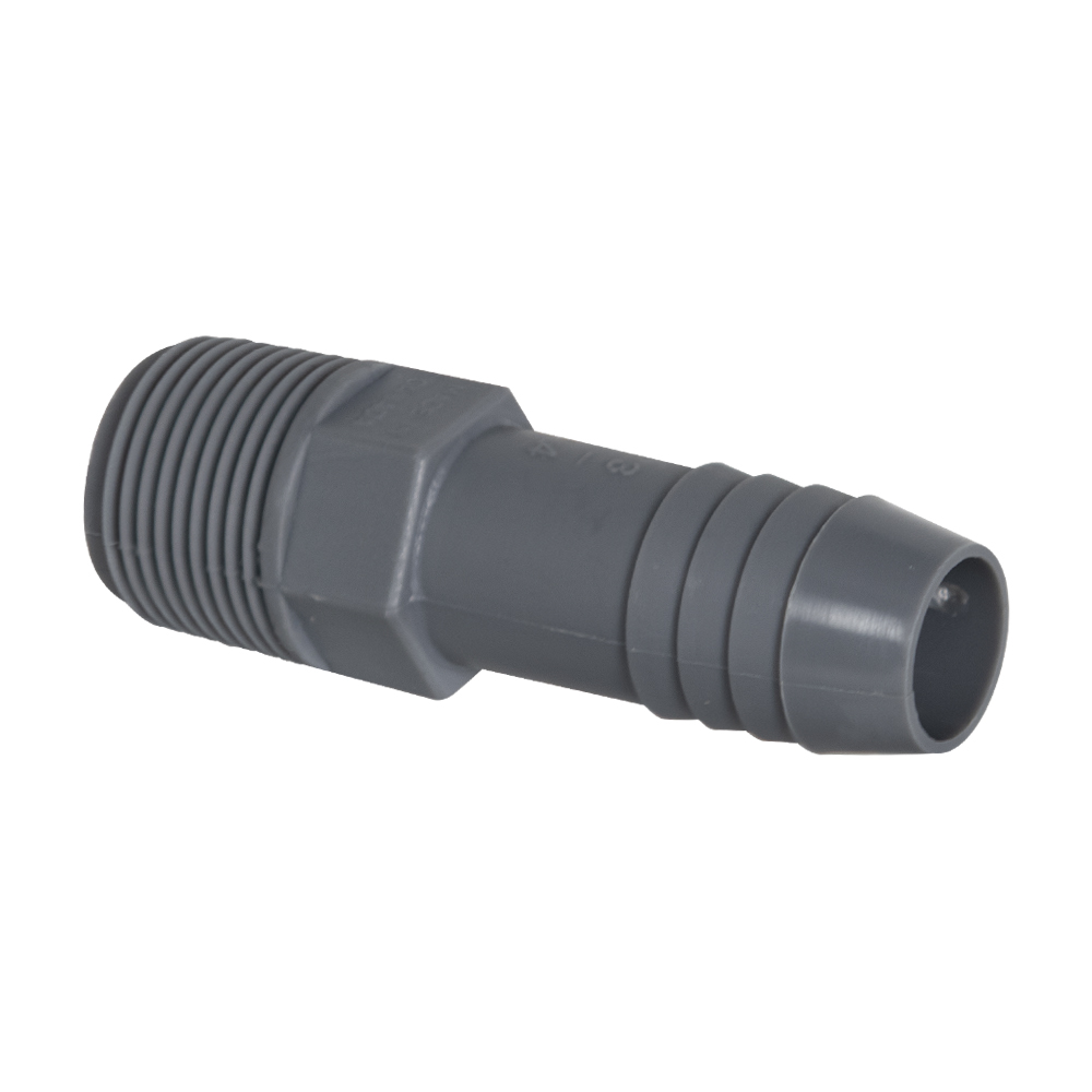1" MNPT Polypropylene Adapter