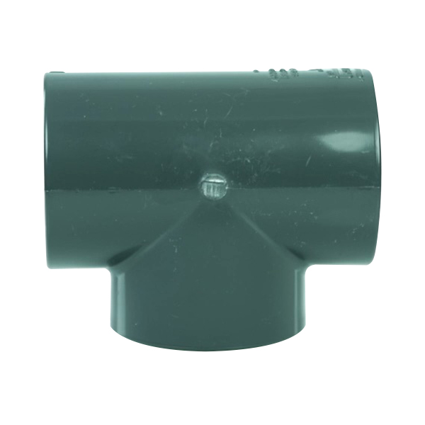 3" Schedule 80 Gray PVC Threaded Tee