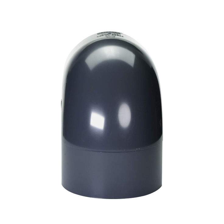 6" Schedule 40 Gray PVC Socket 90° Elbow