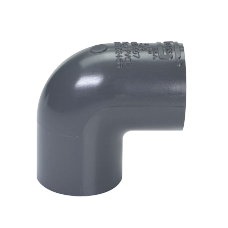 3/4" Schedule 40 Gray PVC Socket 90° Elbow