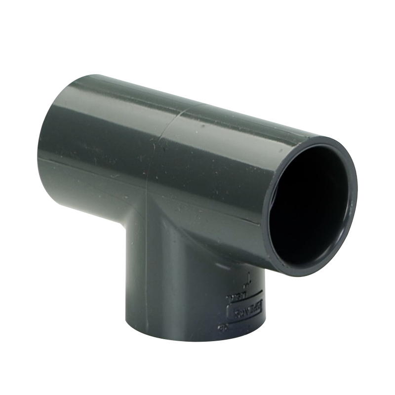 1" Schedule 40 Gray PVC Socket Tee