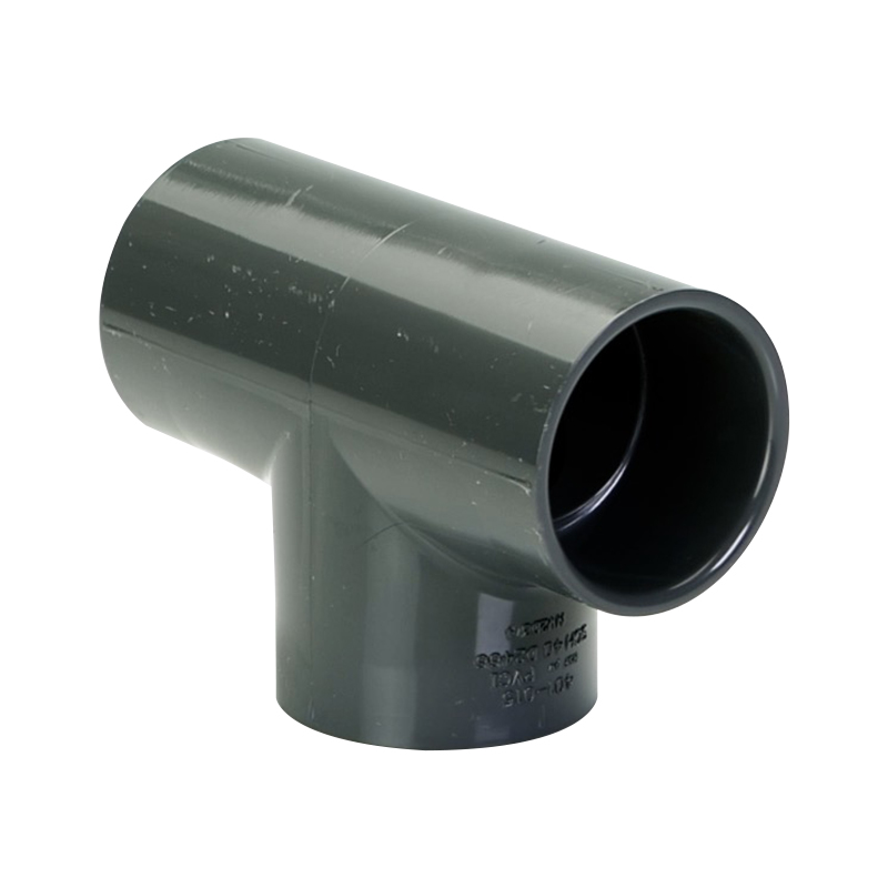 1-1/2" Schedule 40 Gray PVC Socket Tee