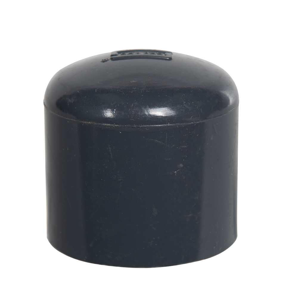 1" Schedule 40 Gray PVC Socket Cap