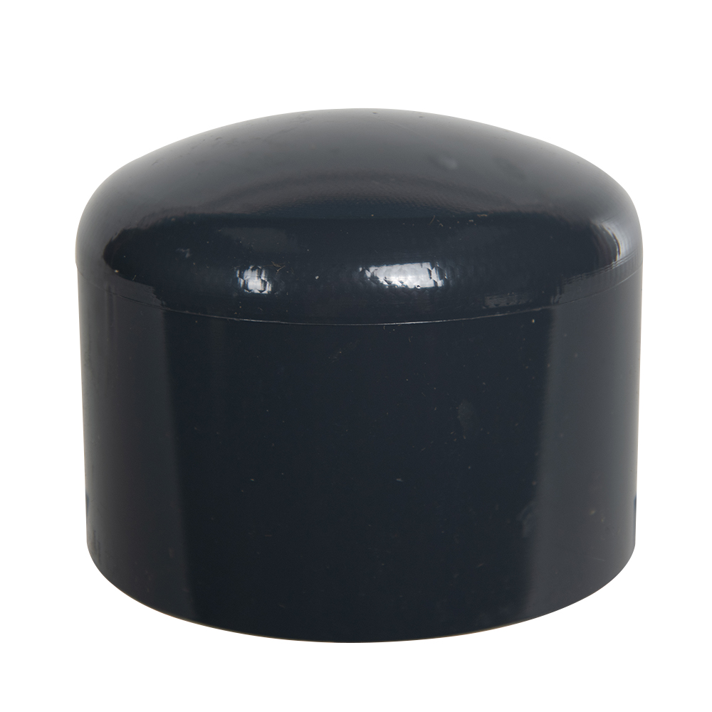 2-1/2" Schedule 40 Gray PVC Socket Cap