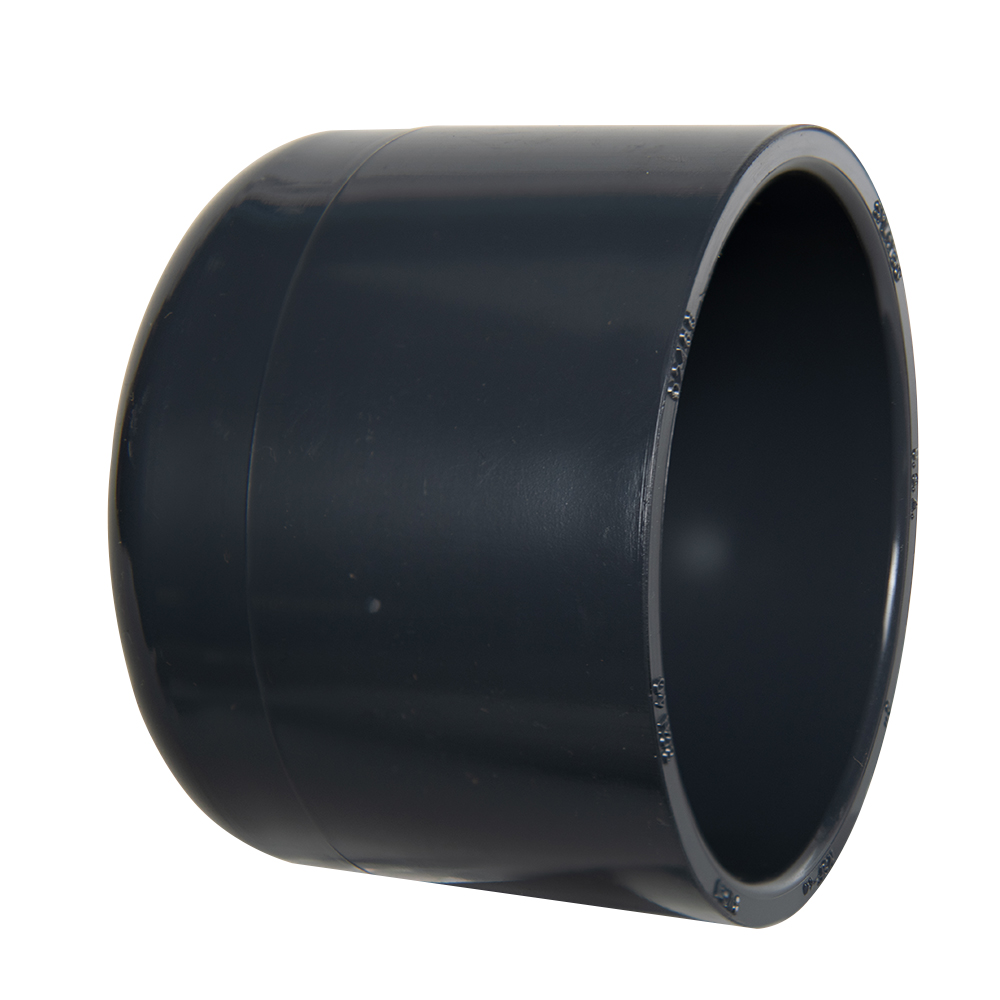 3" Schedule 40 Gray PVC Socket Cap