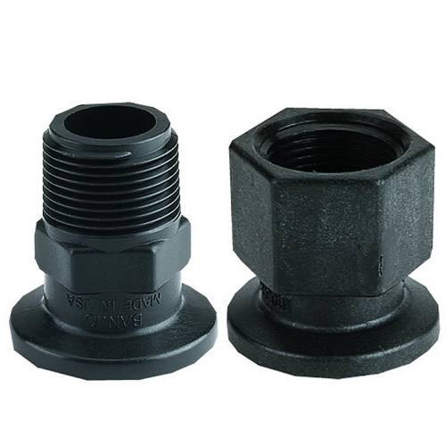 Banjo® Manifold Flanged Fittings Flange x NPT U.S. Plastic Corp.