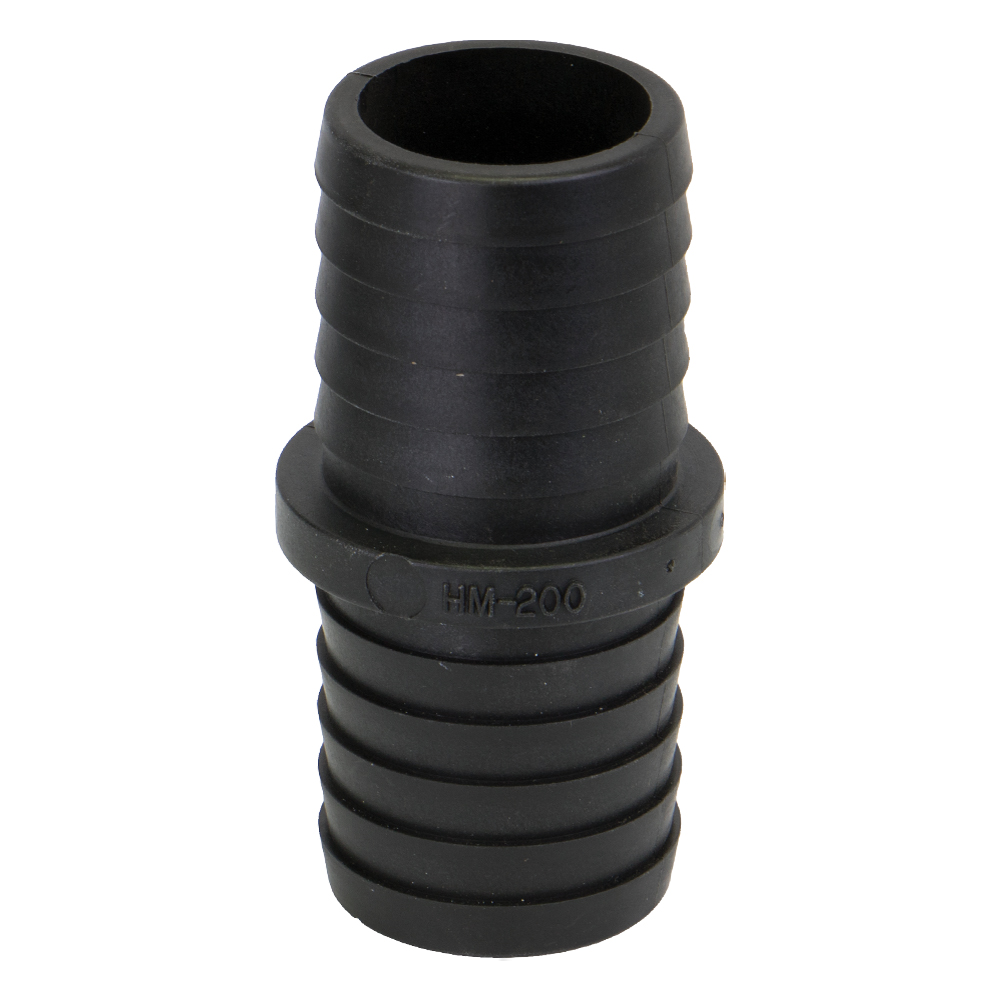 2" Hose Barb x 2" Hose Barb Polypropylene Mender U.S. Plastic Corp.