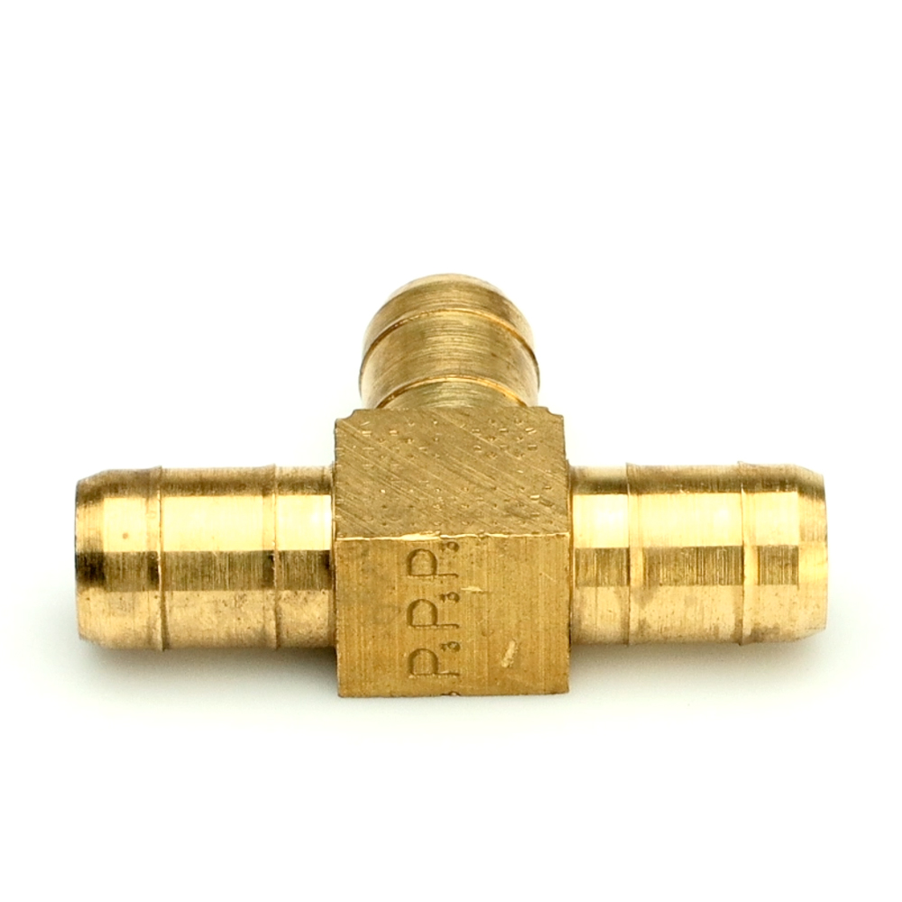 3/8" ID x 3/8" ID X 3/8" ID Tube Dubl-Barb® Brass Union Tee
