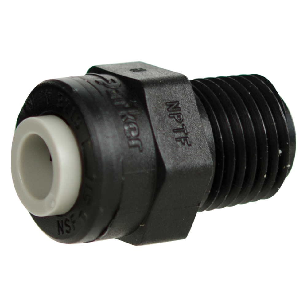 TrueSeal™ Polypropylene PushIn Male Connector U.S. Plastic Corp.