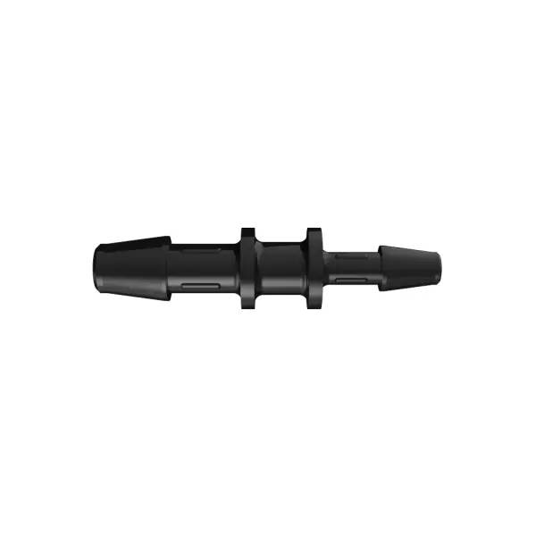 3/16" x 1/8" Tube ID Black Nylon Reduction Coupler