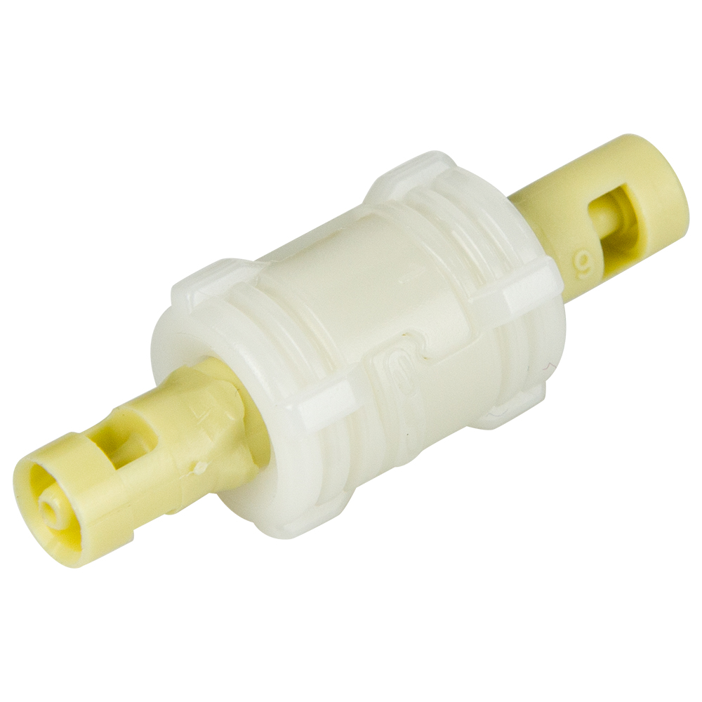 1/16" Hose Barb SMC Subminiature Polypropylene Coupling Set - Straight Thru