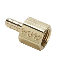 1/4" ID Tube x 1/8" FNPT Dubl-Barb ® Brass Female Connector