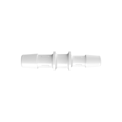 3/8" x 5/16" Tube ID Natural Polypropylene Reduction Coupler