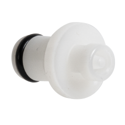 1/16" In-Line Hose Barb PMC Series Polypropylene Insert - Straight Thru (Body Sold Separately)