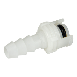 5mm Hose Barb Acetal In-Line Coupling Insert - Straight Thru (Body Sold Separately)