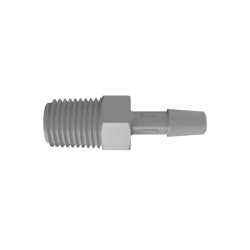 1/4" NPT x 1/4" Barb Stainless Steel Adapter