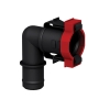 3/4" Black Qwik-Lok™ Socket Elbow Fitting