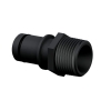 3/4" Male Adapter x 1/2" MNPT Black Qwik-Lok™ Fitting