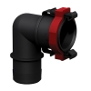 1-1/8" Black Qwik-Lok™ Socket Elbow Fitting