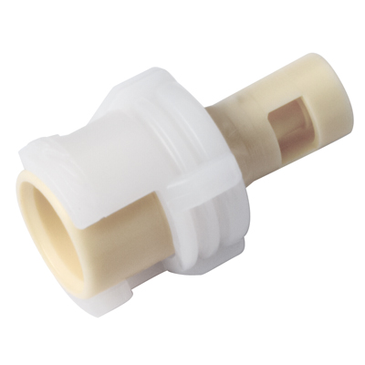 1/16" Hose Barb SMC Series Subminiature Acetal In-Line Coupling Body - Shutoff (Insert Sold Separately)