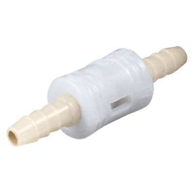 1/8" Hose Barb SMC Subminiature Polypropylene Coupling Set - Straight Thru