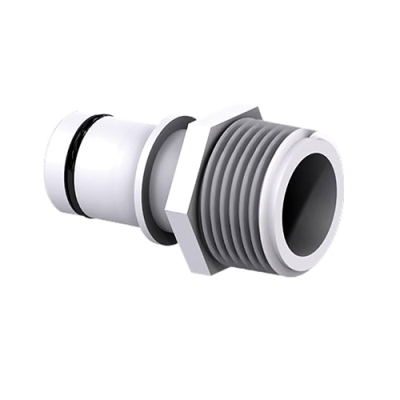 3/4" Male Adapter x 3/4" MGHT White Qwik-Lok™ Fitting