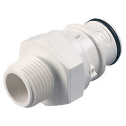 3/4" MGHT HFC 35 Series Polysulfone Coupling Insert - Shutoff (Body Sold Separately)