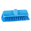 10" ColorCore Blue High-Low Stiff Deck Brush