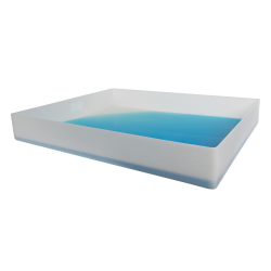 8 Gallon Shallow Tray with Straight Edge - 29-1/4" L x 23-1/4" W x 4" Hgt.