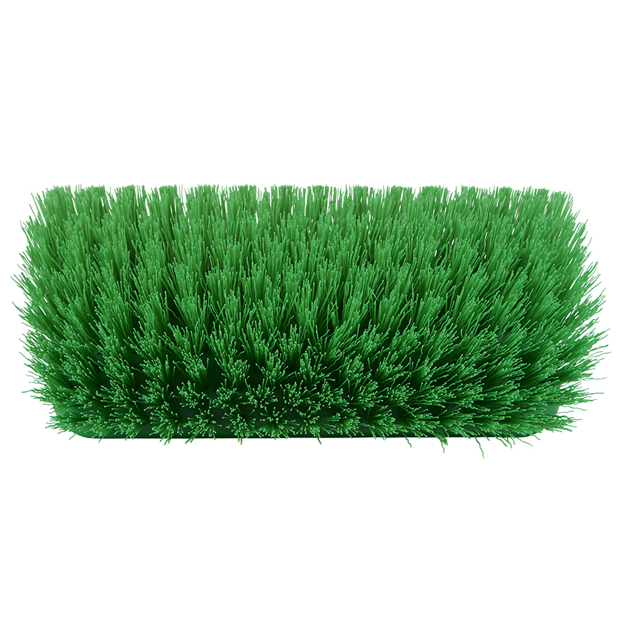 10.2" Green Polypropylene Vikan® ColorCore Economy Deck Brush with Stiff Polypropylene Bristles