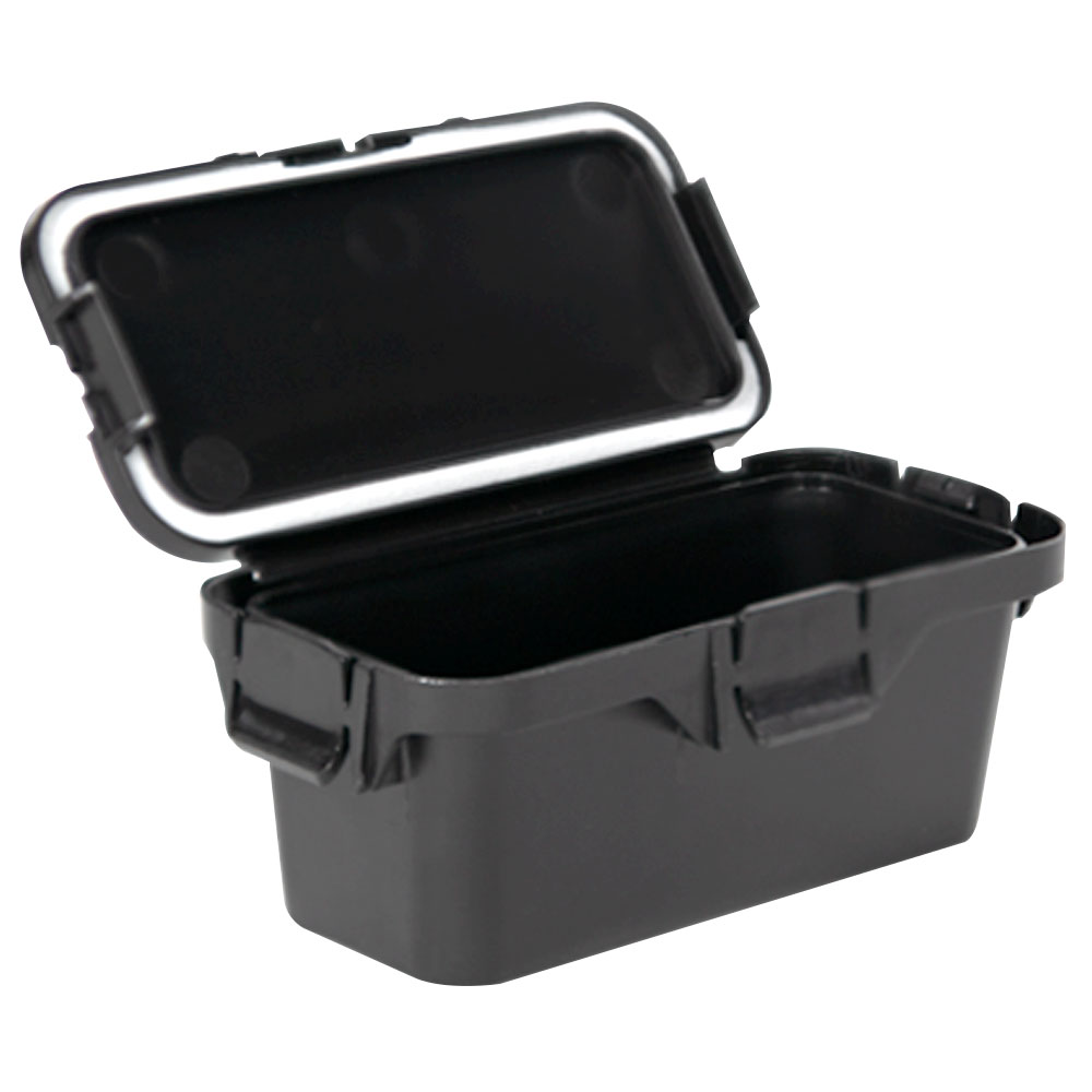 18 Dram Black Polypropylene Micro Child-Resistant Container