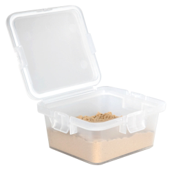 28 Dram Clear Polypropylene Mini Child-Resistant Container