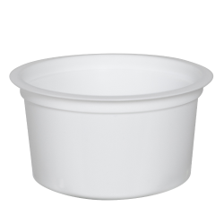 4 oz. White Polypropylene Portion Control Cup (Lid Sold Separately)