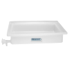 18" L x 22" W x 4" Hgt. General Purpose Tray with Faucet