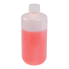 1000mL Narrow Mouth HDPE Reagent Bottles with 38/430 Caps - Pack of 6