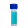 30mL Natural Polypropylene Universal Container with Blue Cap