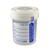 60mL Tite-Rite™ Sterile Container with 48mm Cap & Thermometer Strip - Case of 500