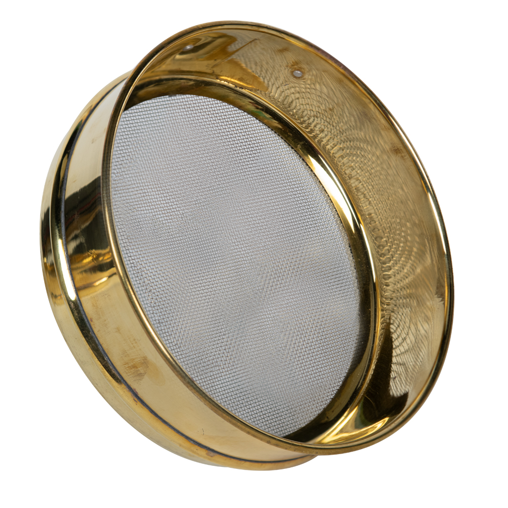1mm Stainless Steel Mesh Brass Testing Sieve U.S. Plastic Corp.