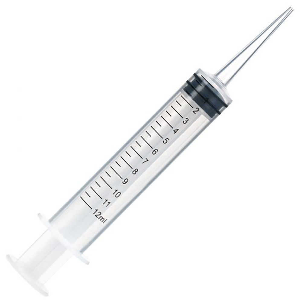 12mL Transfer Straight Tip Syringe Bag of 50 U.S. Plastic Corp.