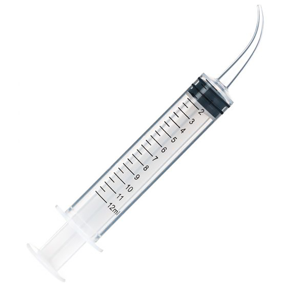 12mL Transfer Curved Tip Syringe - Bag of 50