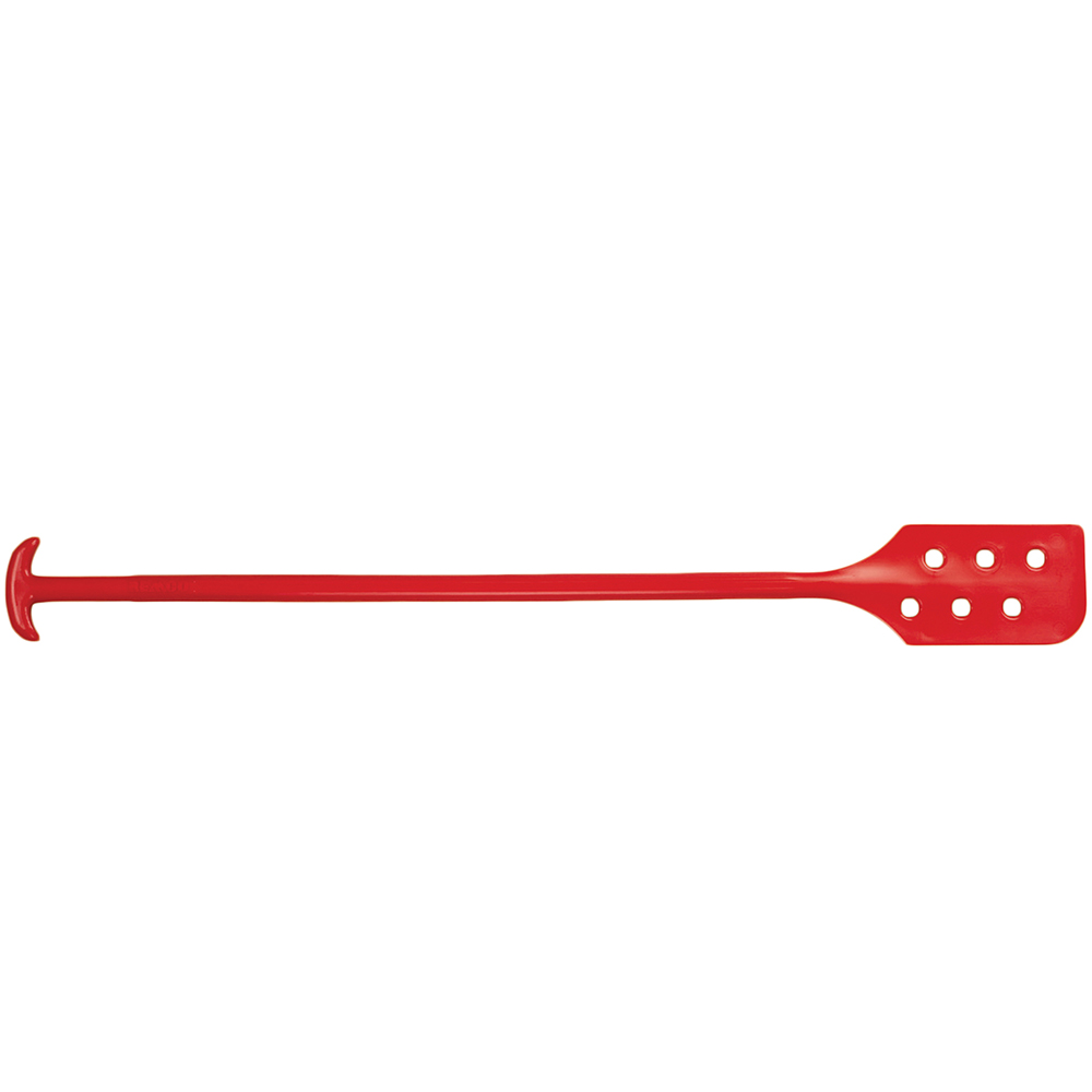 Red Remco® Mixing Blade with Holes 6" x 13" x 52" U.S. Plastic Corp.