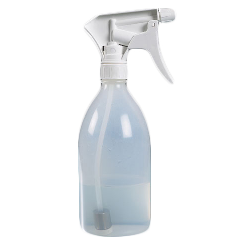 1000mL Polyethylene Flip & Spray™ Bottle with Polypropylene Sprayer